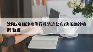 沈阳2名确诊病例行程轨迹公布/沈阳确诊病例 轨迹