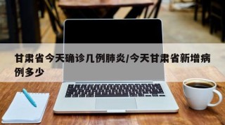 甘肃省今天确诊几例肺炎/今天甘肃省新增病例多少